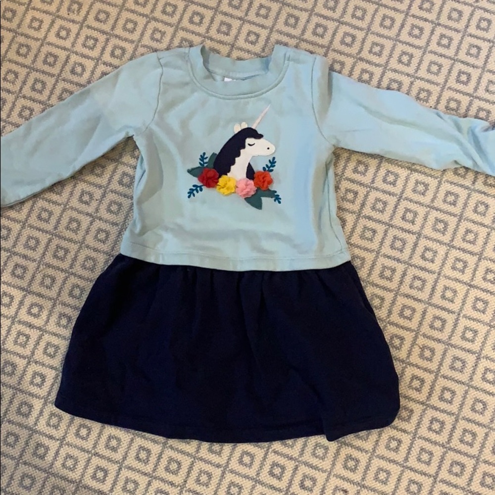 Girls size 4 Boden Unicorn dress